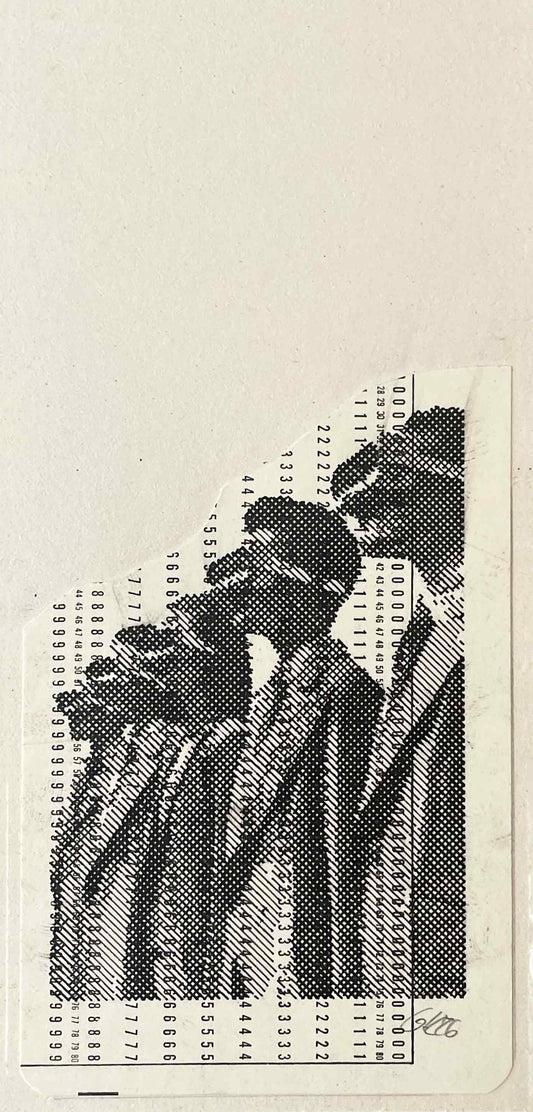 Gunther Kleinert — Correspondances #2 — original postcard artwork