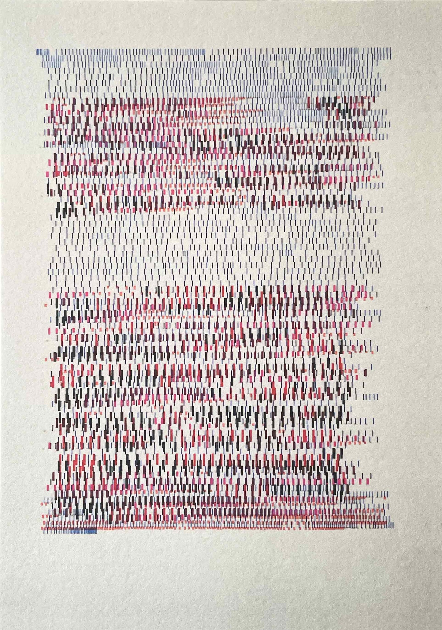 Gunther Kleinert — Correspondances #3 — original postcard artwork