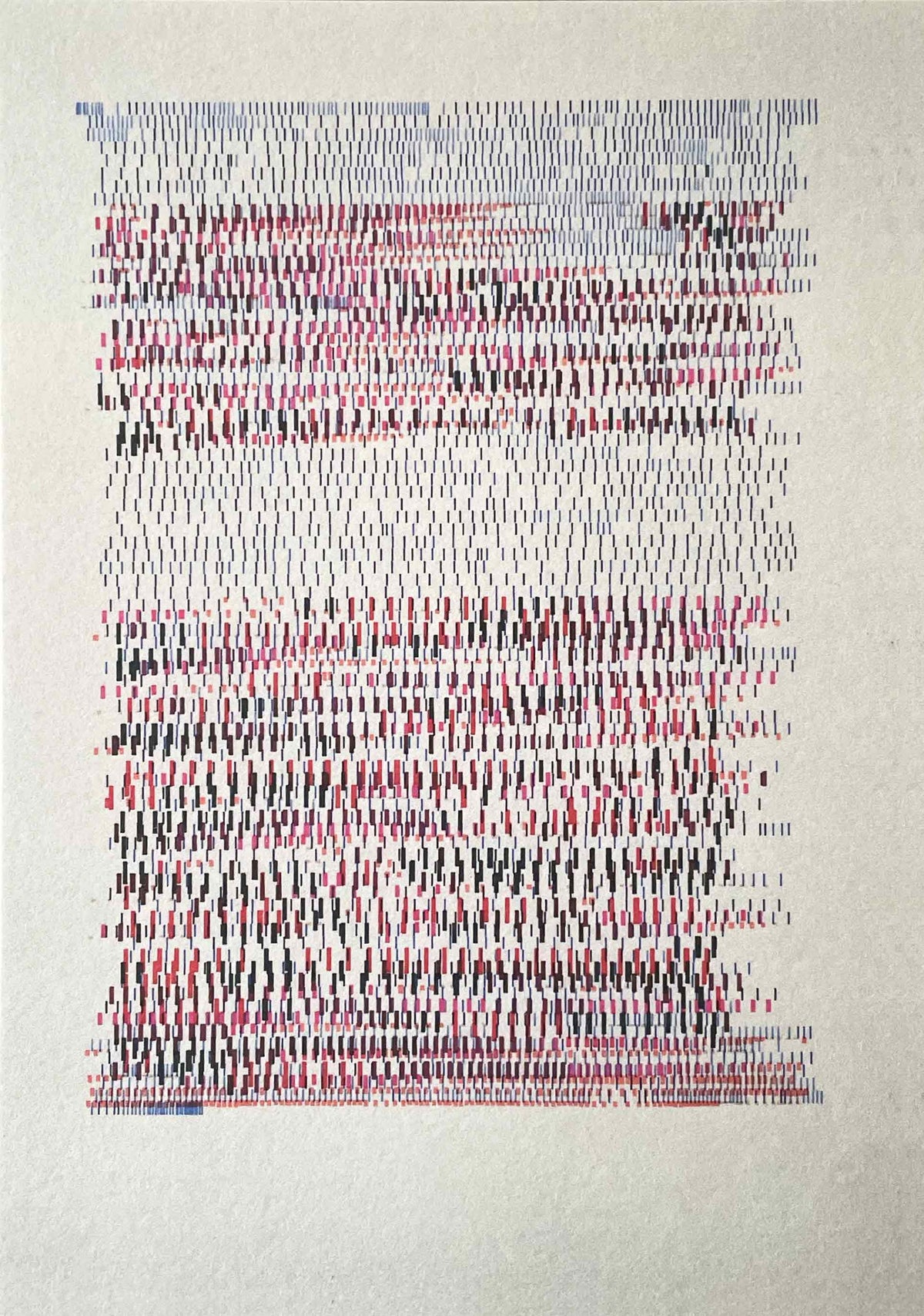 Gunther Kleinert — Correspondances #3 — original postcard artwork