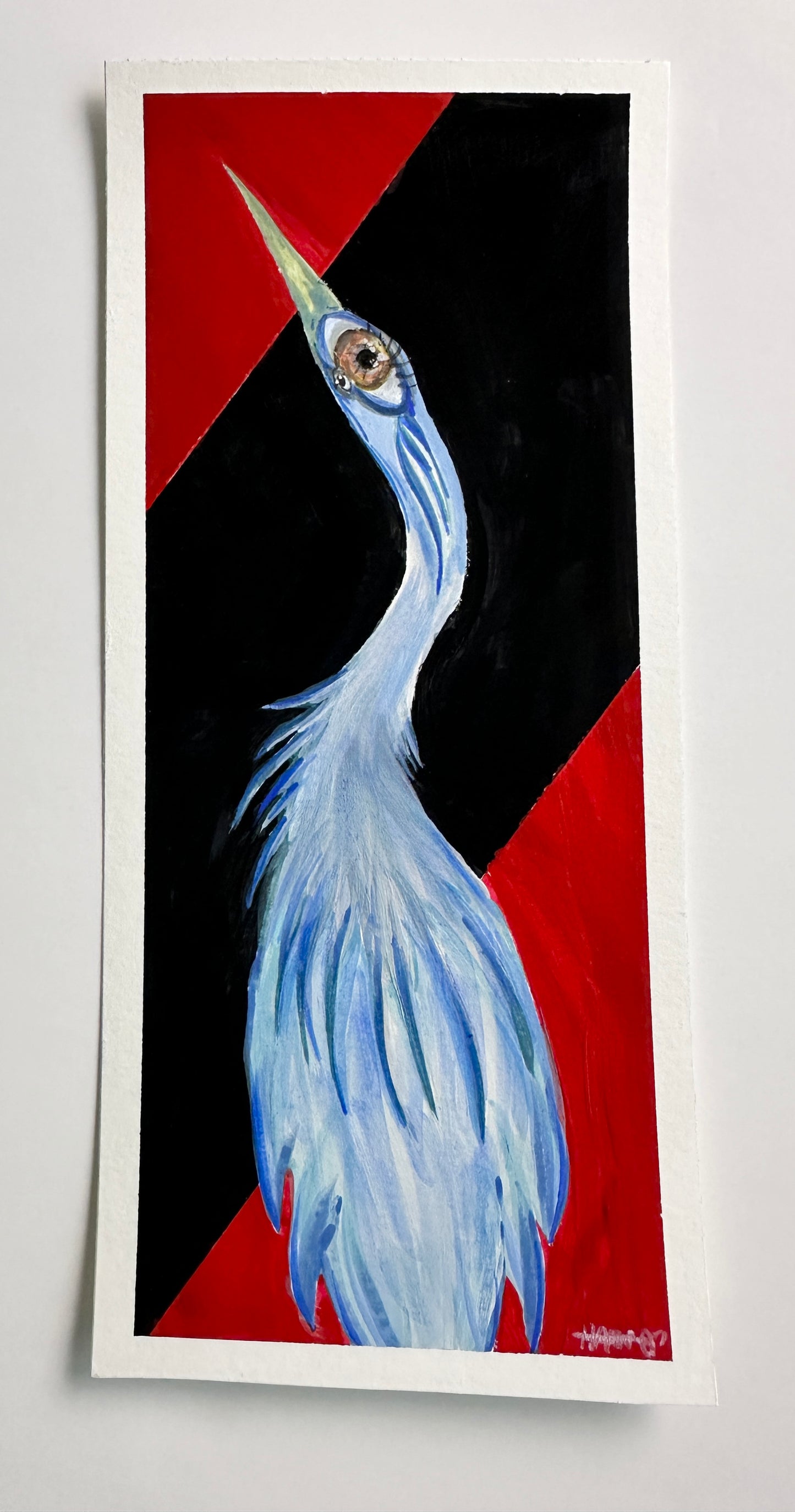 Hanna Juno — Correspondances #2 — original postcard artwork