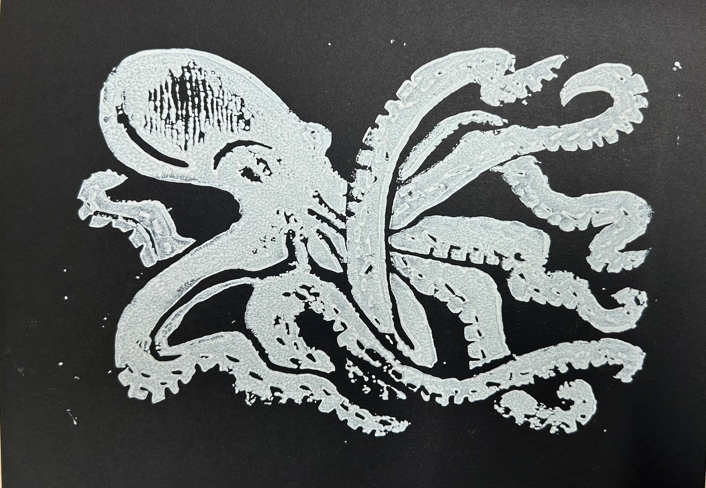 Hayley Ferber — Correspondances #2 — original postcard artwork