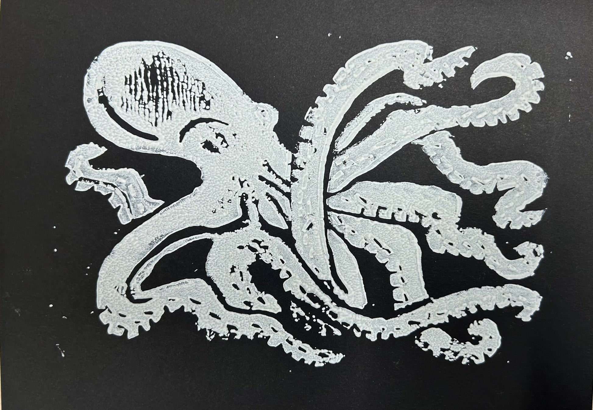 Hayley Ferber — Correspondances #2 — original postcard artwork