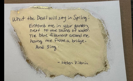 Helen Vitoria — Correspondances #1 — original postcard artwork