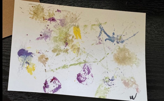 Helen Vitoria — Correspondances #2 — original postcard artwork
