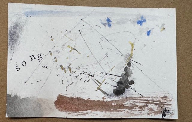 Helen Vitoria — Correspondances #3 — original postcard artwork
