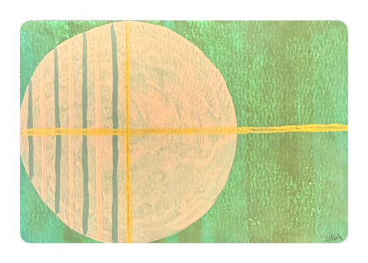 Helen Ziga — Correspondances #3 — original postcard artwork