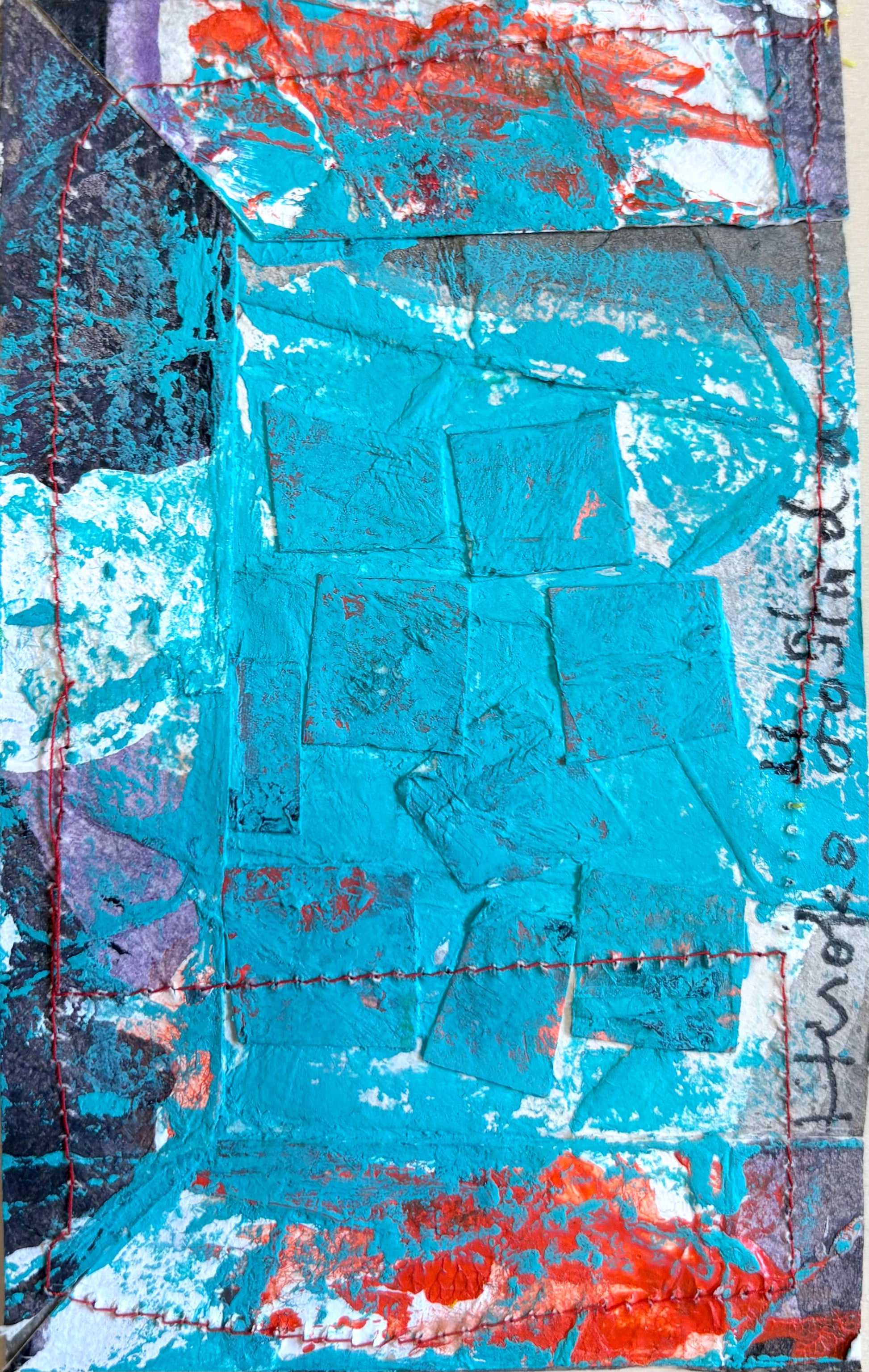 Hiroko Yoshida — Correspondances #3 — original postcard artwork