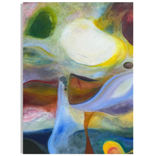 “I was recieivng text messages but they were arriving very slowly on these rocket ship/blip like things floating through a dark night sky. They were complimentary of my work. At some point he said he had a robot that was watching him. It was an AI. I star