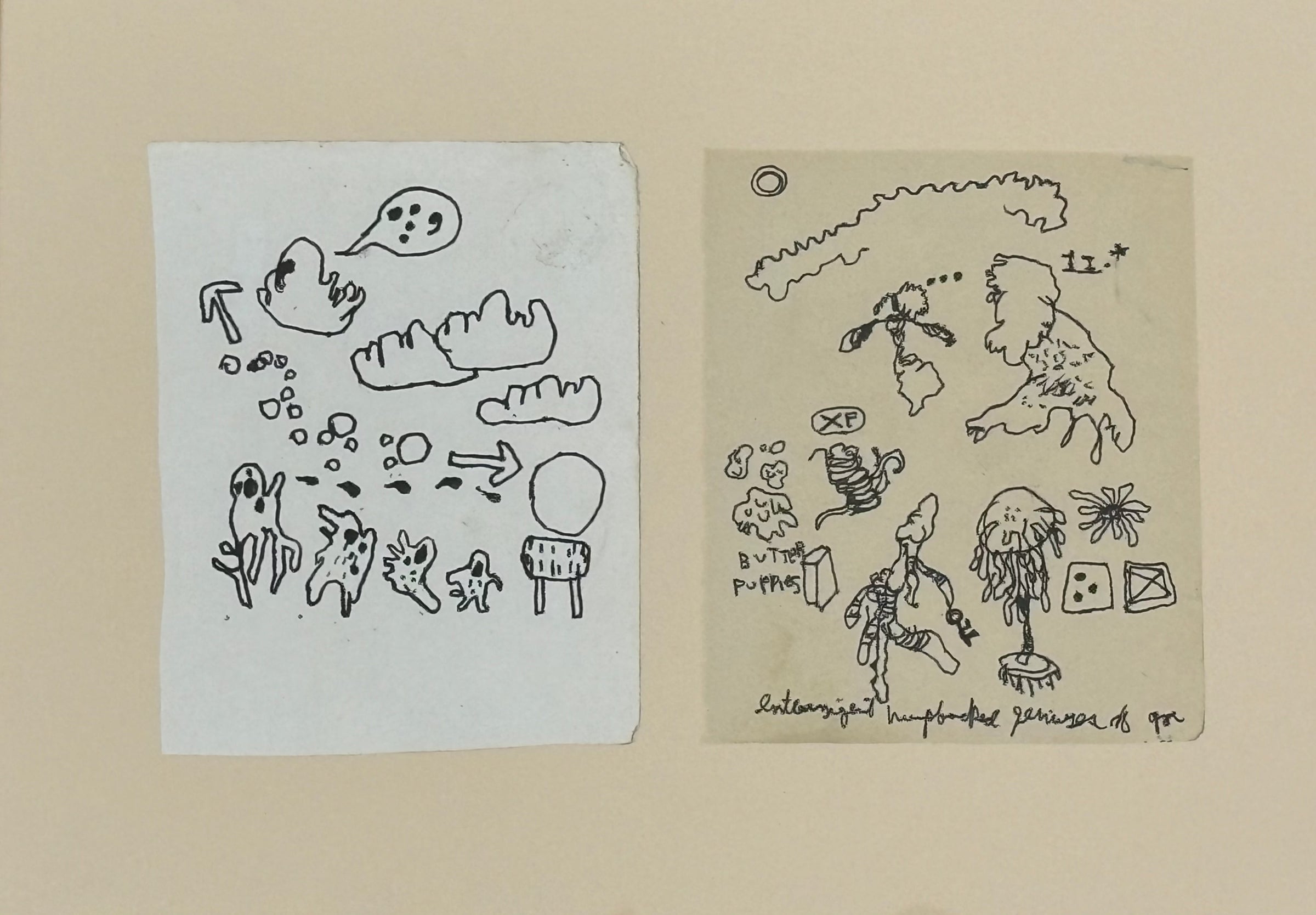 Deux plans cassés