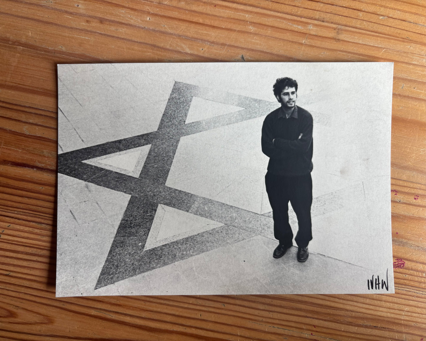 Iris Weaver — Correspondances #3 — original postcard artwork