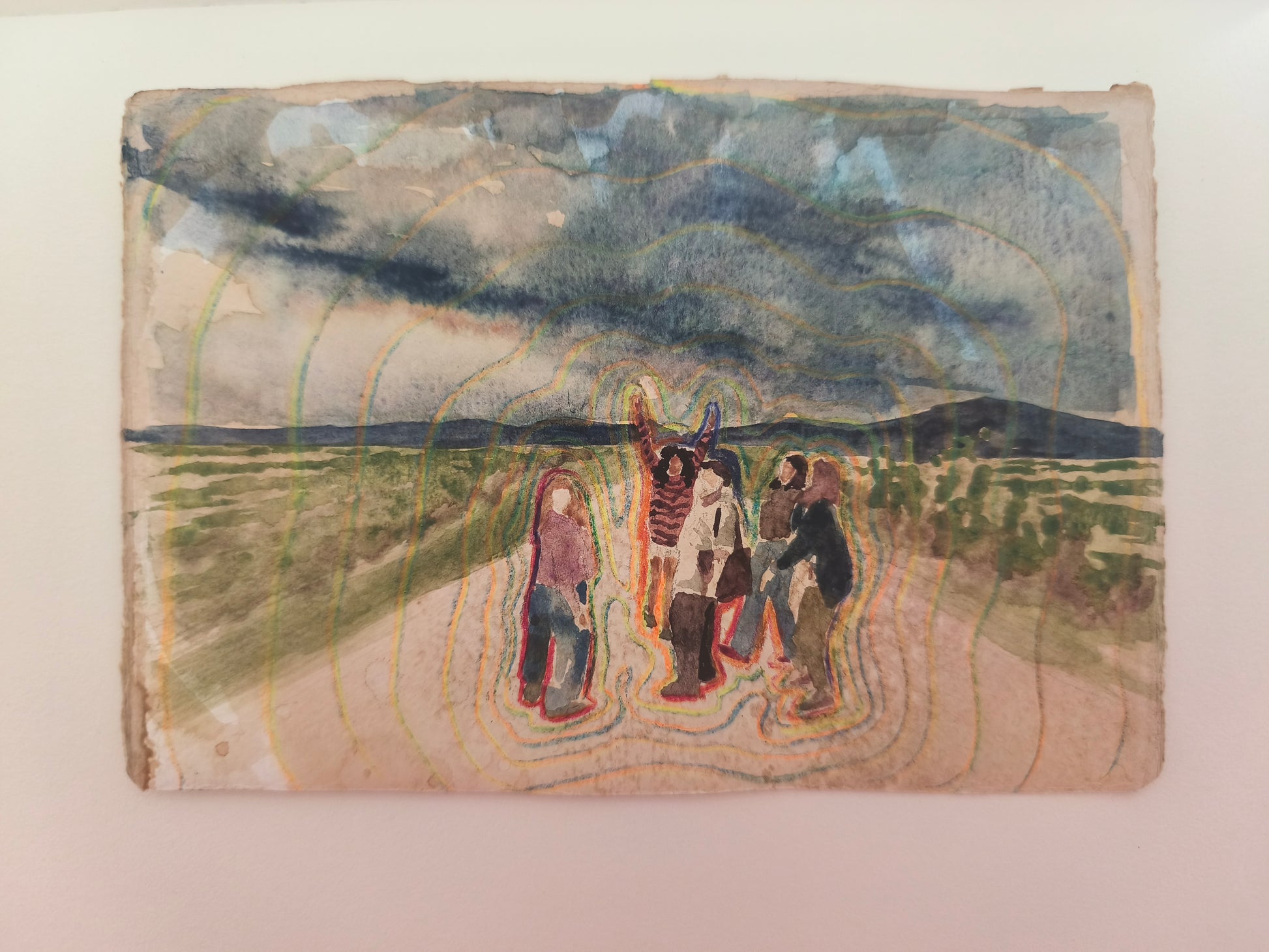 Ivayla Stoyanova — Correspondances #2 — original postcard artwork