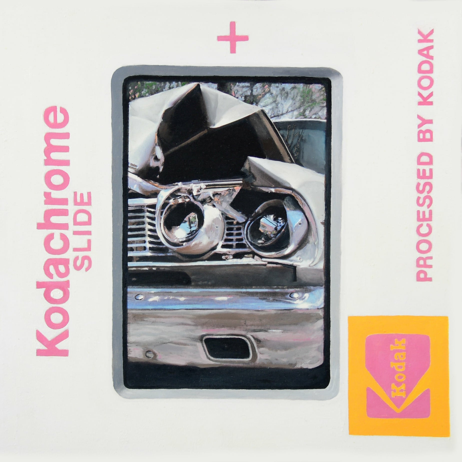 Jan Nelson — Correspondances #3 — original postcard artwork