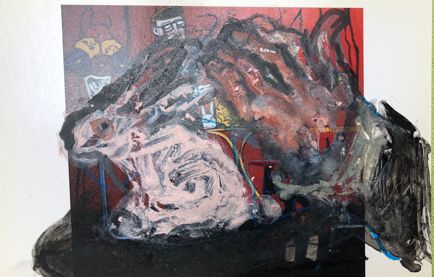 Jan Wurm — Correspondances #1 — original postcard artwork