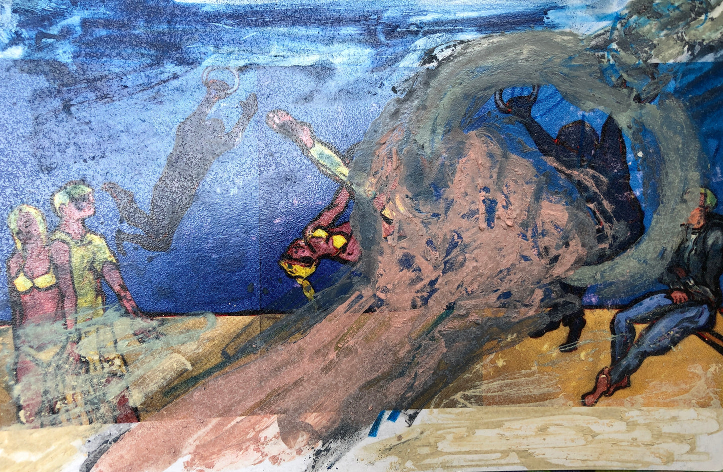 Jan Wurm — Correspondances #2 — original postcard artwork