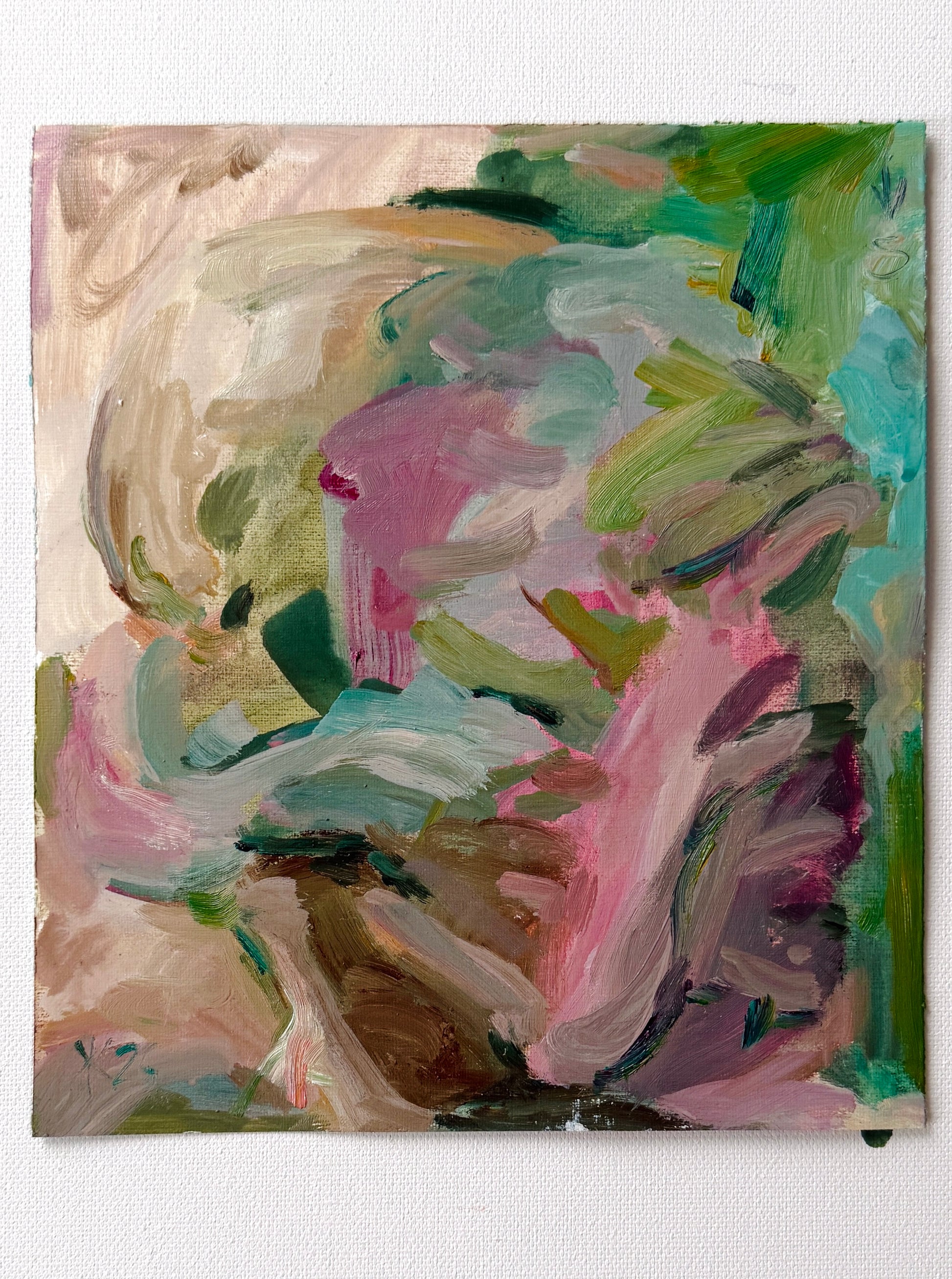 Jenia Demchenko — Correspondances #2 — original postcard artwork