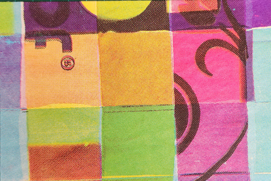 Jennifer Baird — Correspondances #3 — original postcard artwork