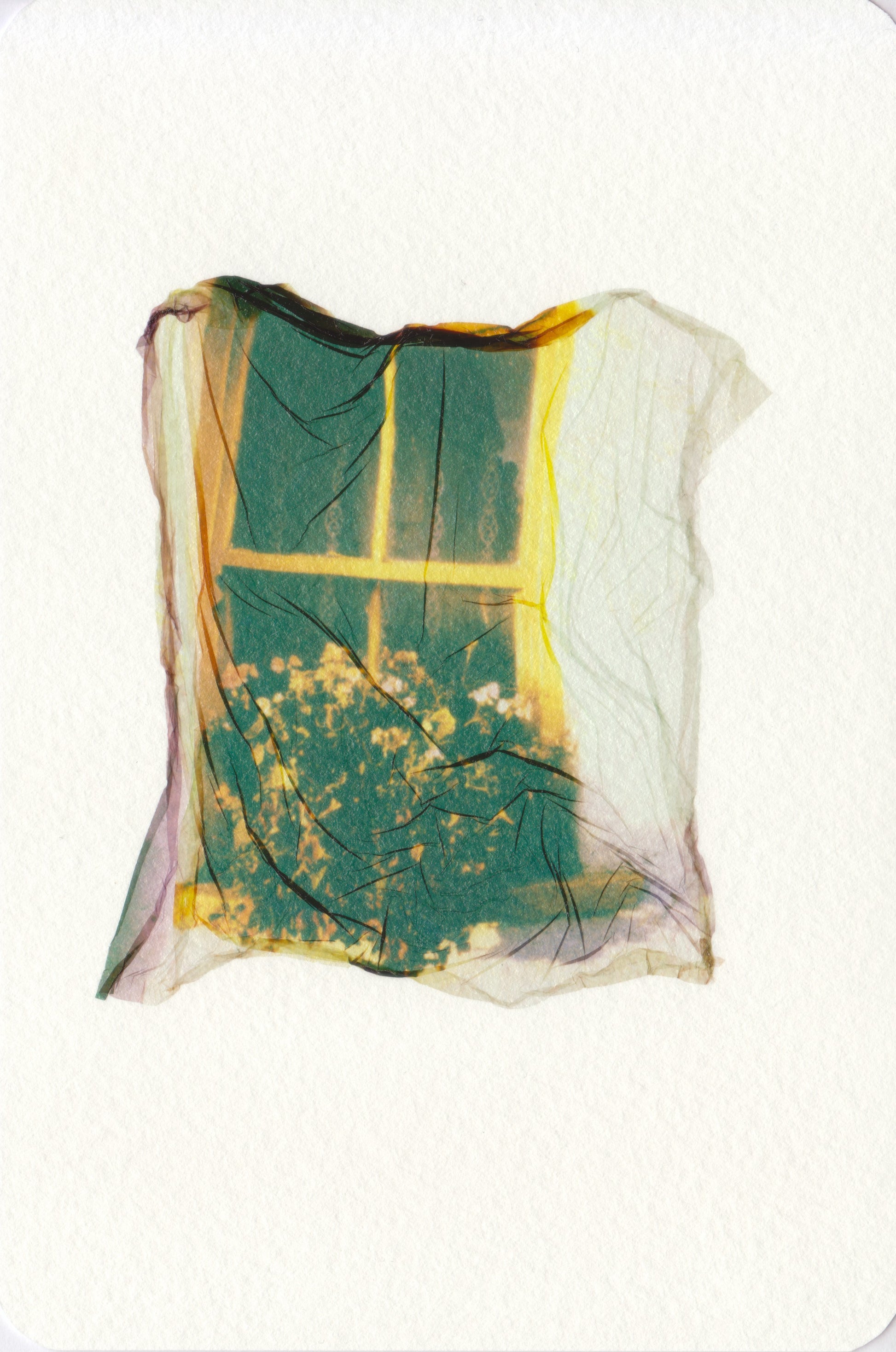 Jennifer Mongan — Correspondances #1 — original postcard artwork