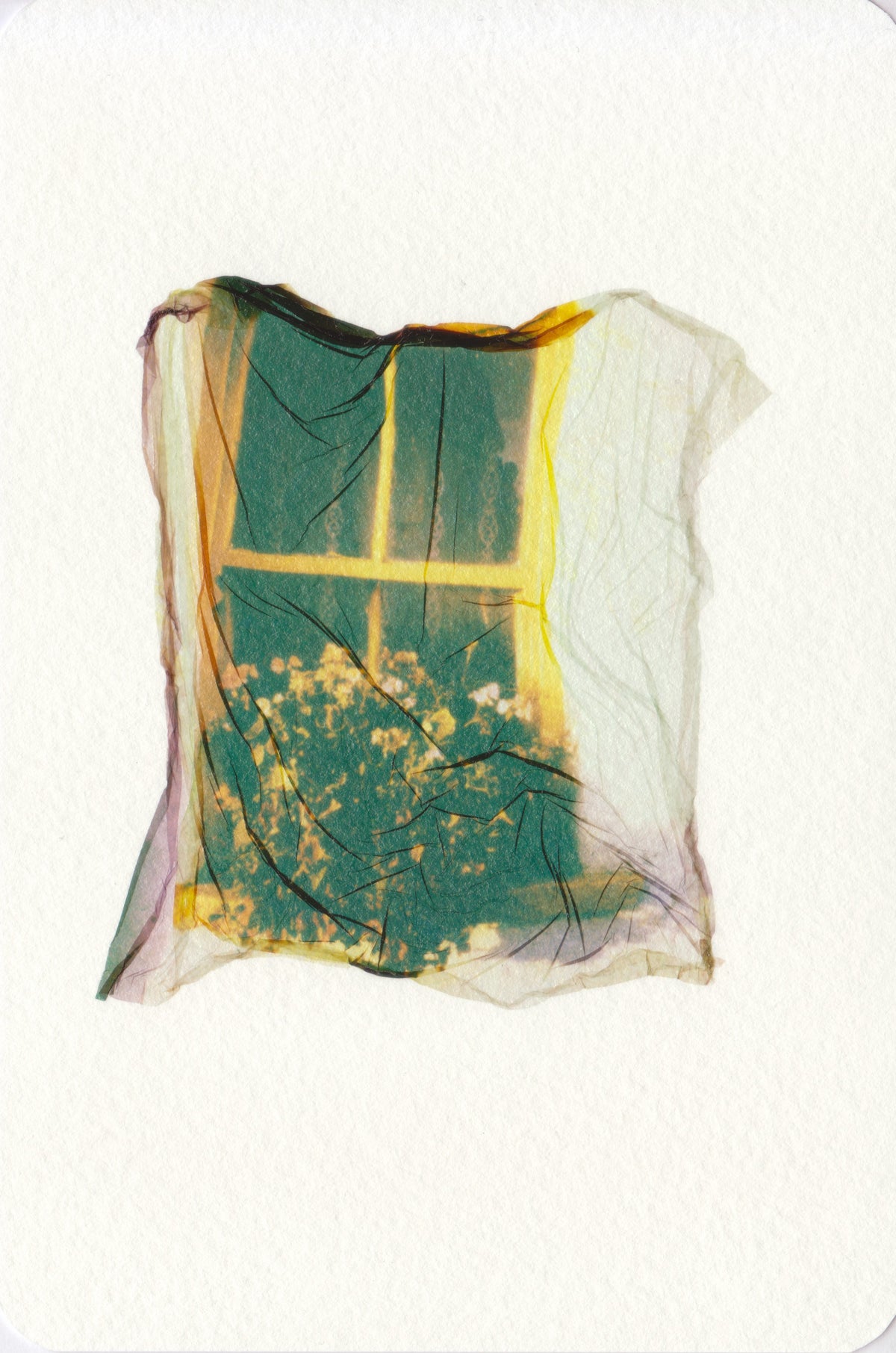 Jennifer Mongan — Correspondances #1 — original postcard artwork