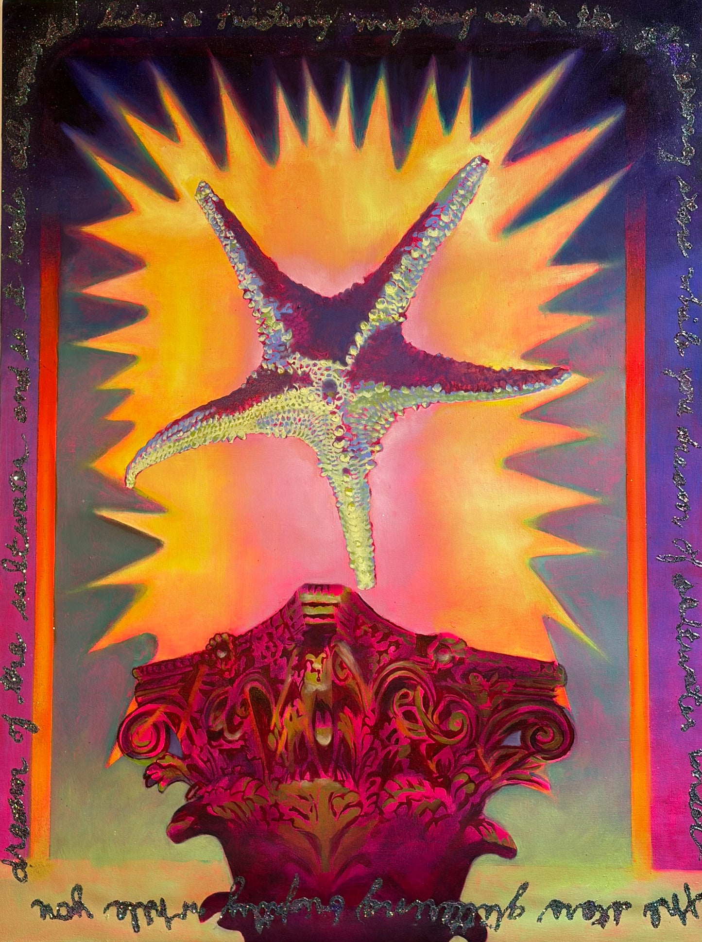 Jodee Gamel — Correspondances #2 — original postcard artwork