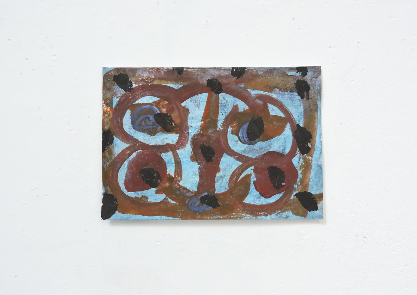 Joe Pendergast — Correspondances #1 — original postcard artwork