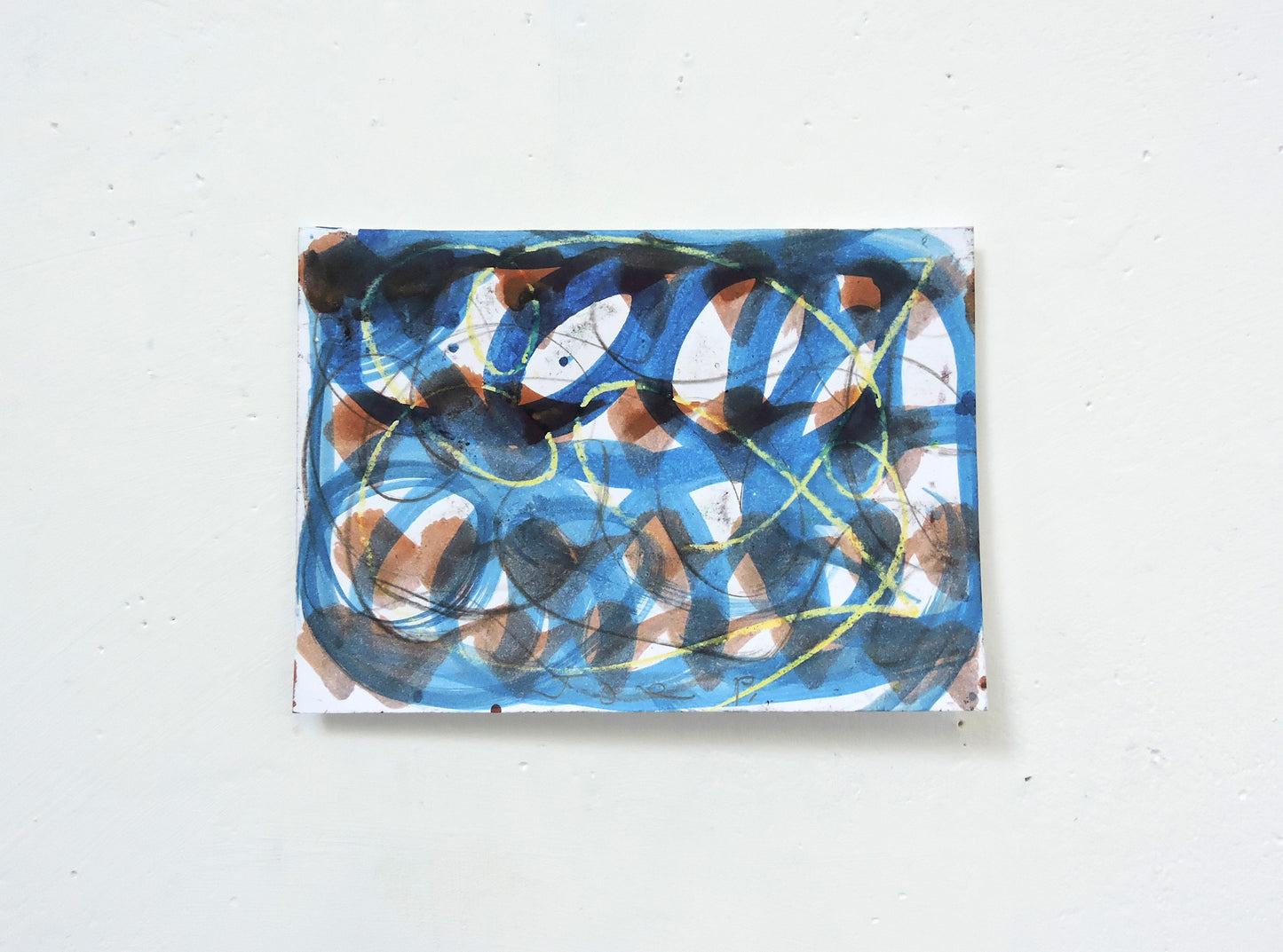 Joe Pendergast — Correspondances #2 — original postcard artwork