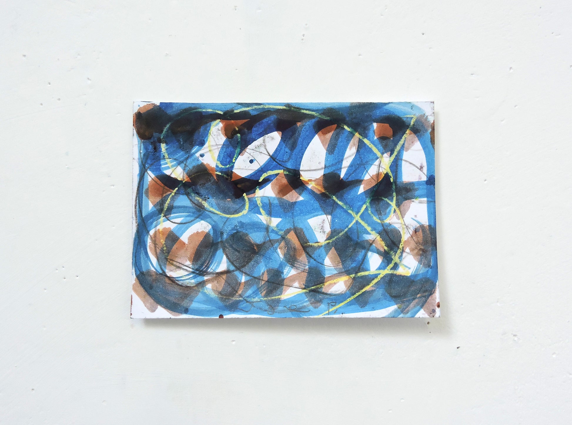 Joe Pendergast — Correspondances #2 — original postcard artwork