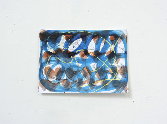 Joe Pendergast — Correspondances #2 — original postcard artwork