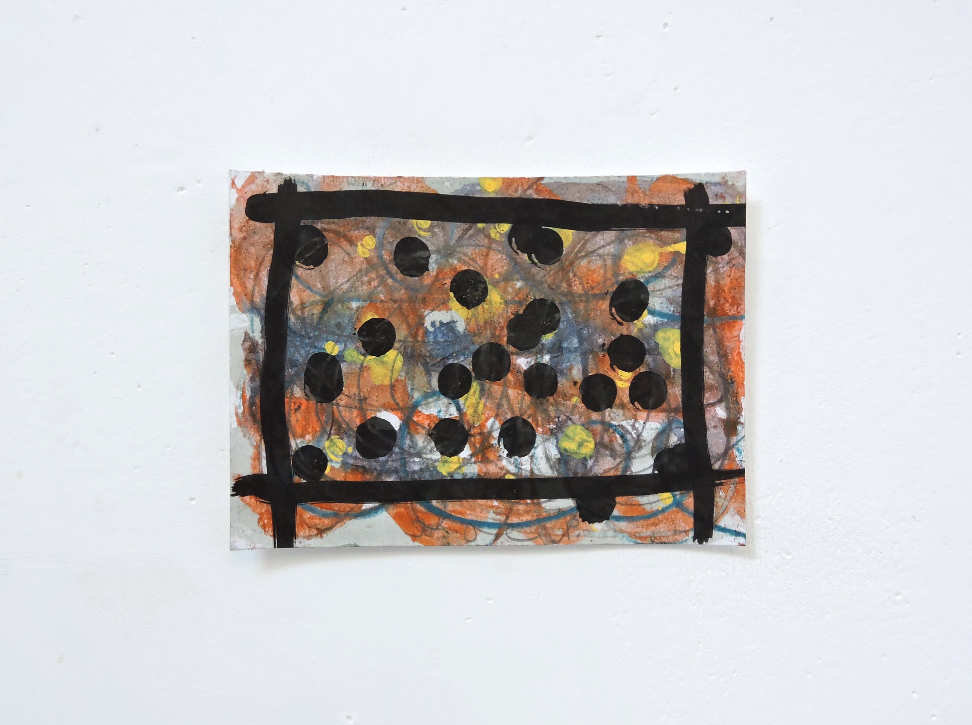 Joe Pendergast — Correspondances #3 — original postcard artwork