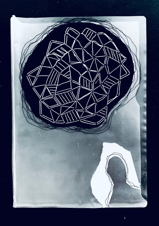 Johanna Törnqvist — Correspondances #2 — original postcard artwork