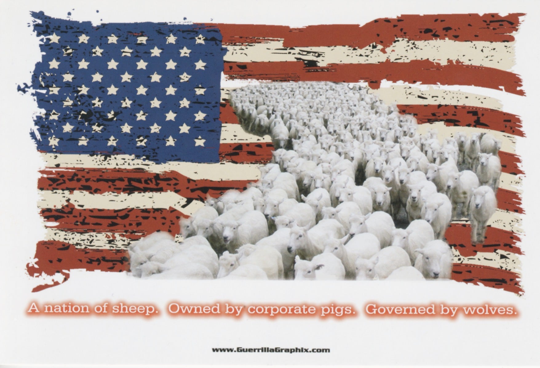 John Landry — Correspondances #2 — original postcard artwork