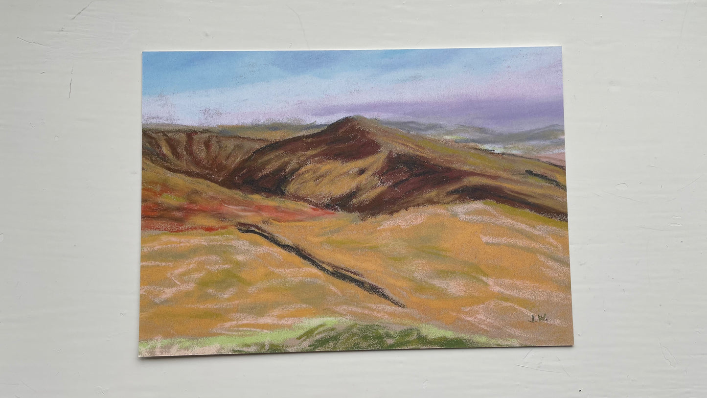 Jude Whitehead — Correspondances #1 — original postcard artwork