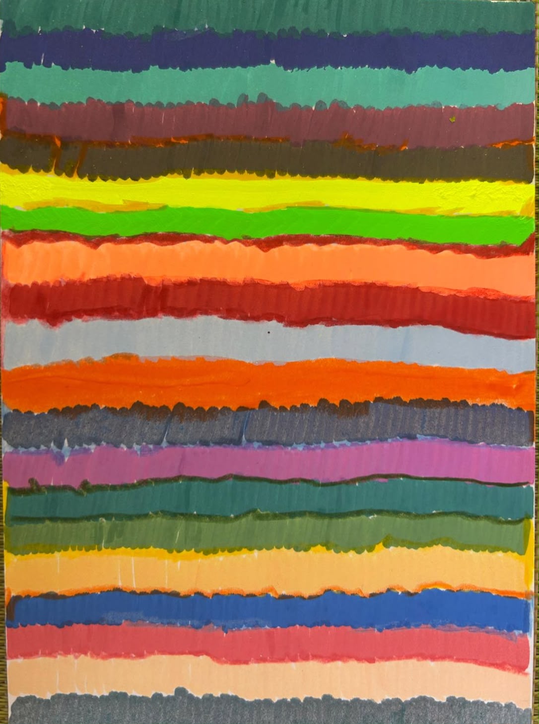 Julia Hohn — Correspondances #1 — original postcard artwork