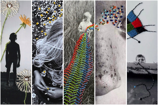 Julia Zyrina — Correspondances #2 — original postcard artwork