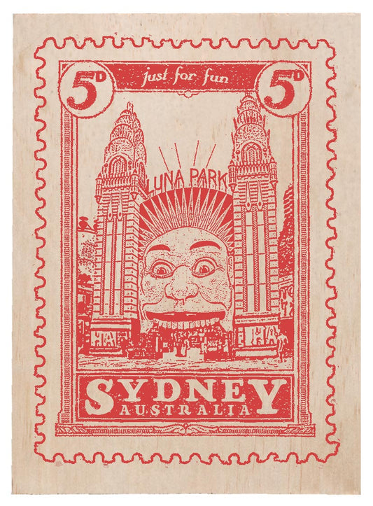 Just Potts — Correspondances #3 — original postcard artwork