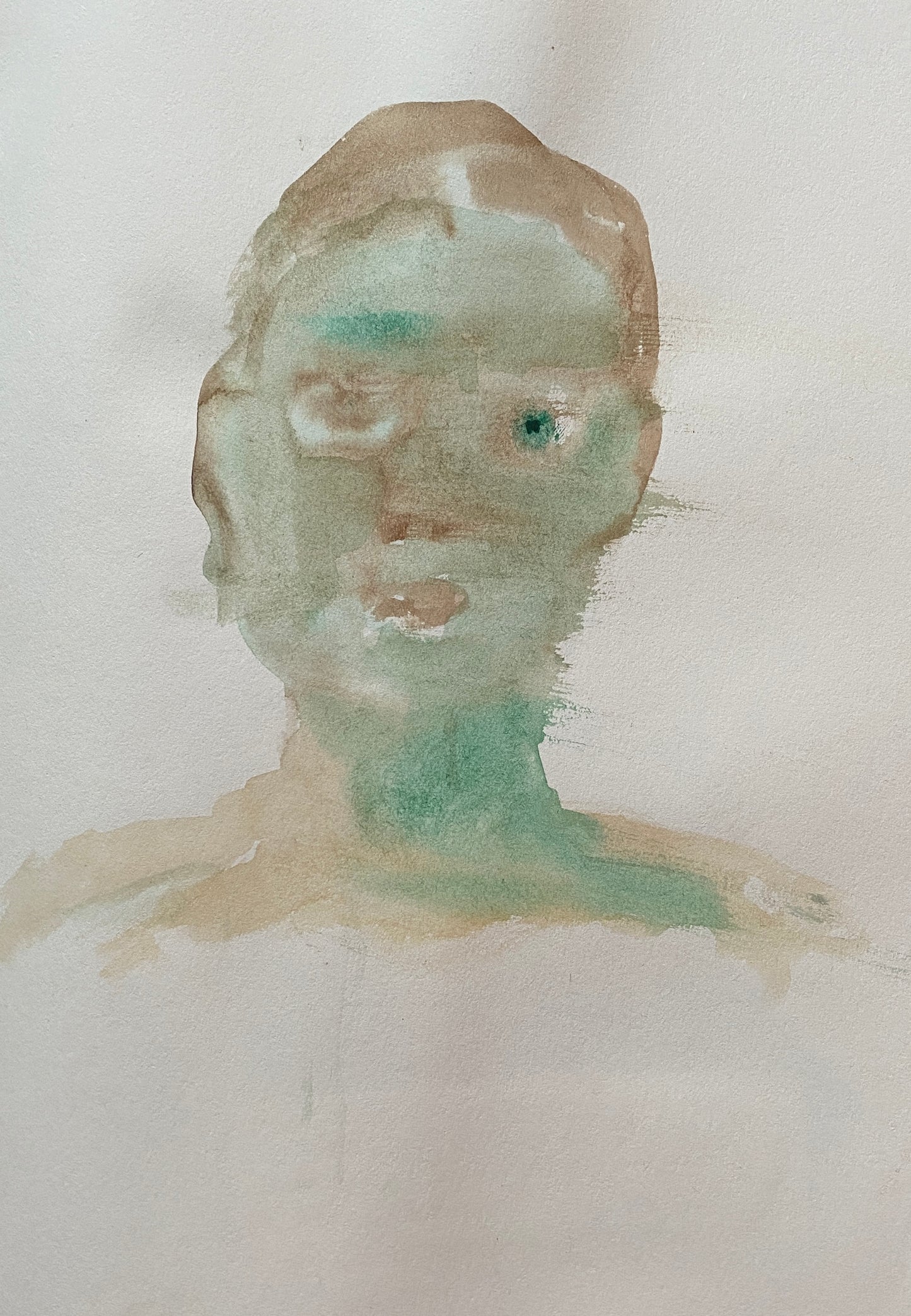 Justine Wake — Correspondances #2 — original postcard artwork