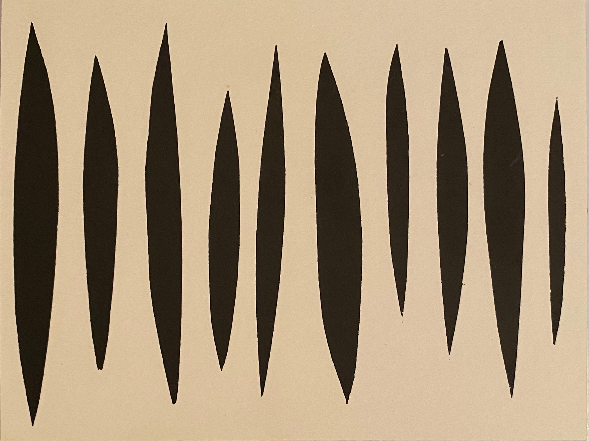 Karin Bastos — Correspondances #1 — original postcard artwork