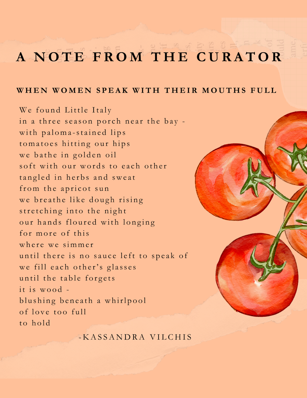 Kassandra Vilchis — Correspondances #1 — original postcard artwork