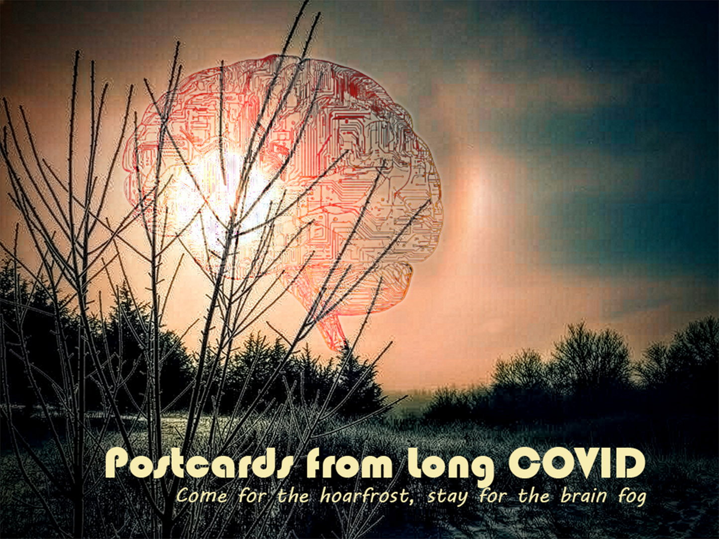 Kate Izsak — Correspondances #2 — original postcard artwork