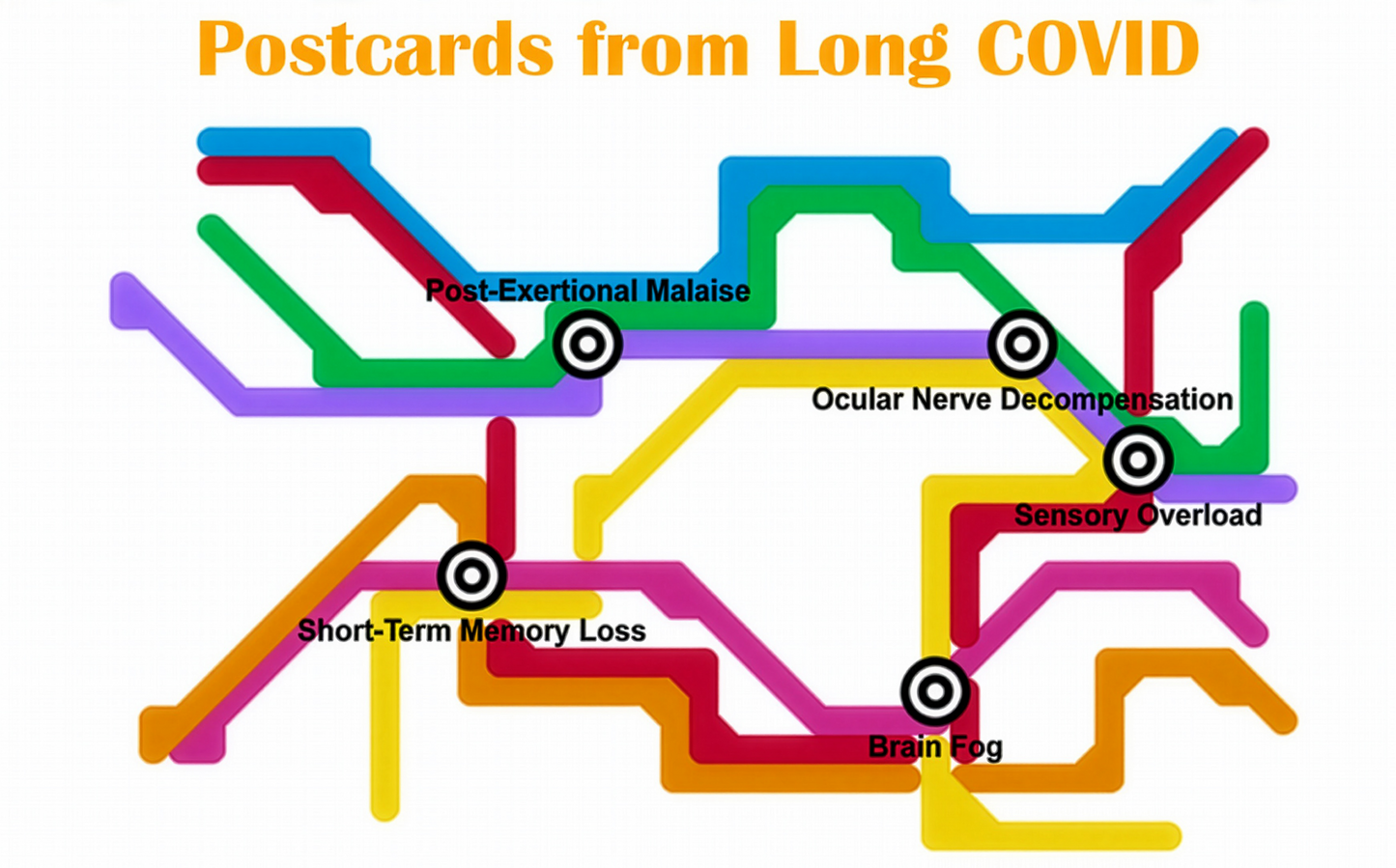 Kate Izsak — Correspondances #3 — original postcard artwork