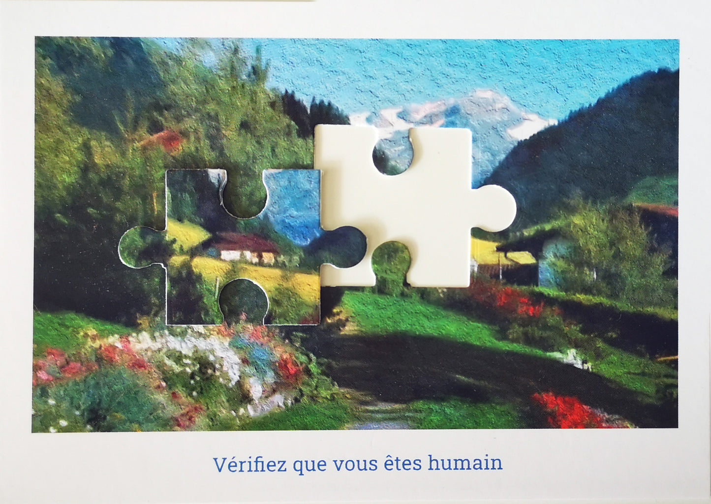 Kathleen Rousset — Correspondances #3 — original postcard artwork