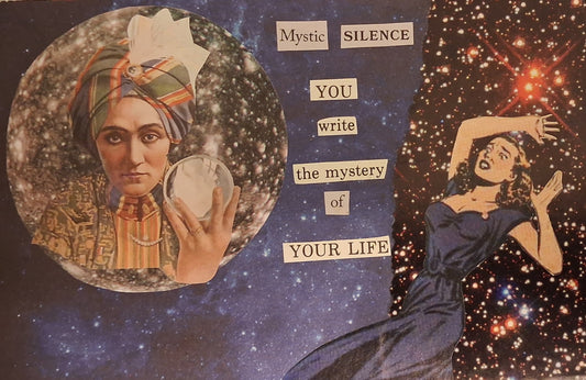 Kathryn Burkett — Correspondances #2 — original postcard artwork
