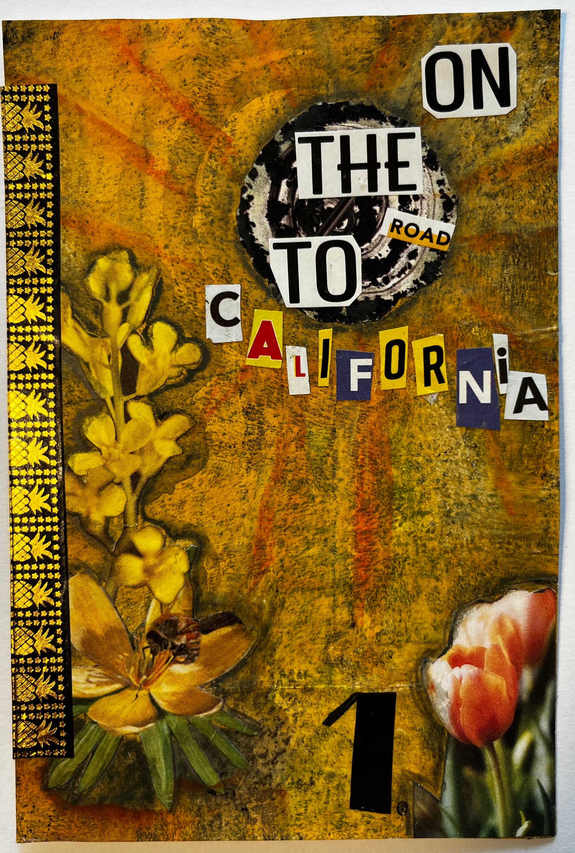 Keturah McKitterick — Correspondances #3 — original postcard artwork