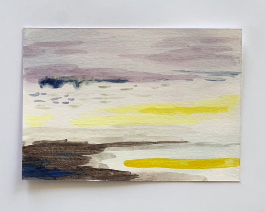 Kevin Eason — Correspondances #1 — original postcard artwork