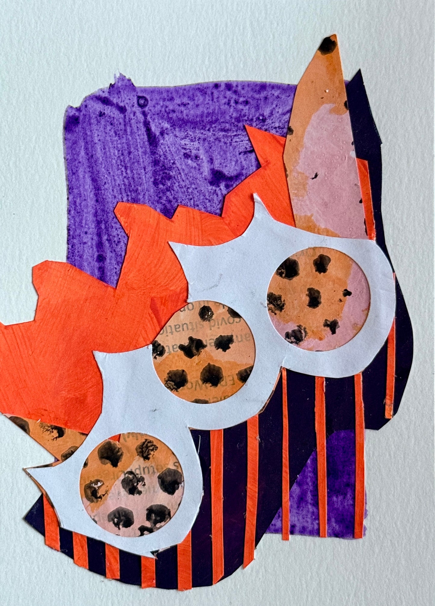 LIBWA Life Is Better With Art — Correspondances #3 — original postcard artwork