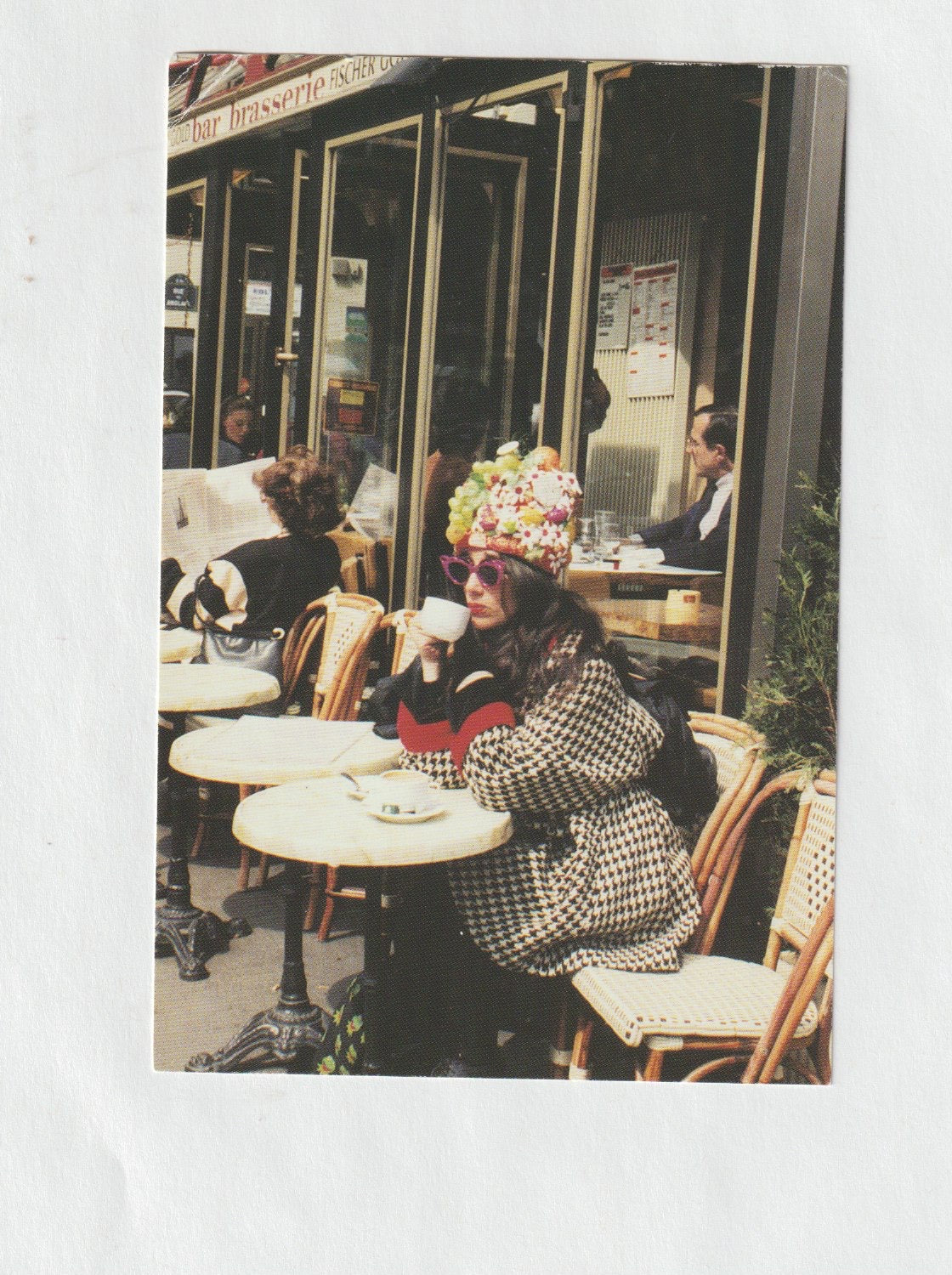 LULU LOLO — Correspondances #1 — original postcard artwork