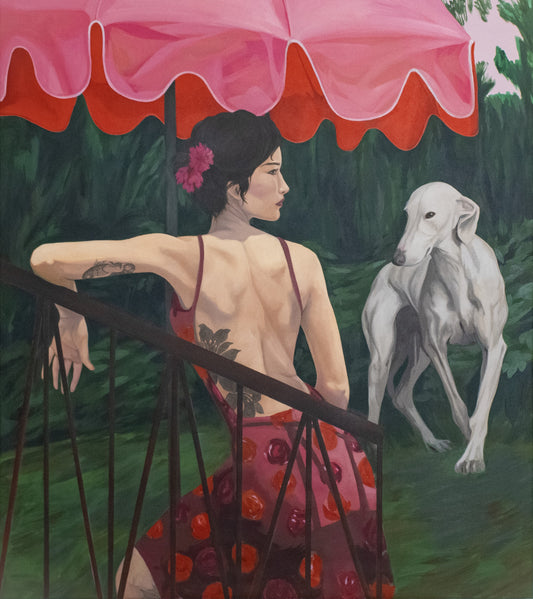 La Femme au Lévrier