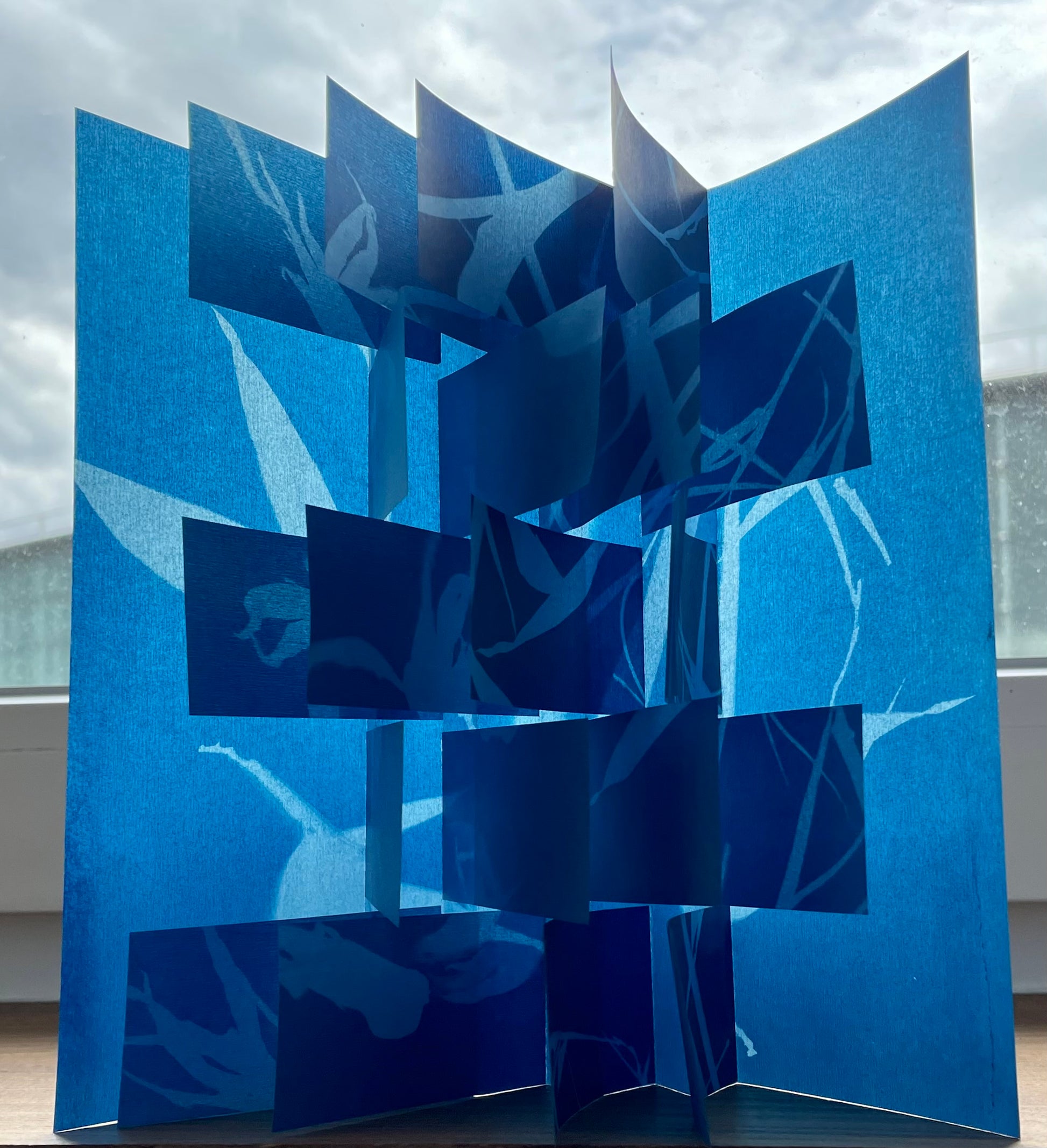 Lan et Yves Grandclement — Correspondances #3 — original postcard artwork