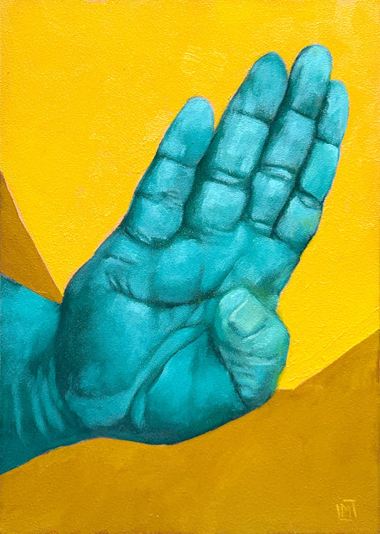 Laurie Landry — Correspondances #2 — original postcard artwork