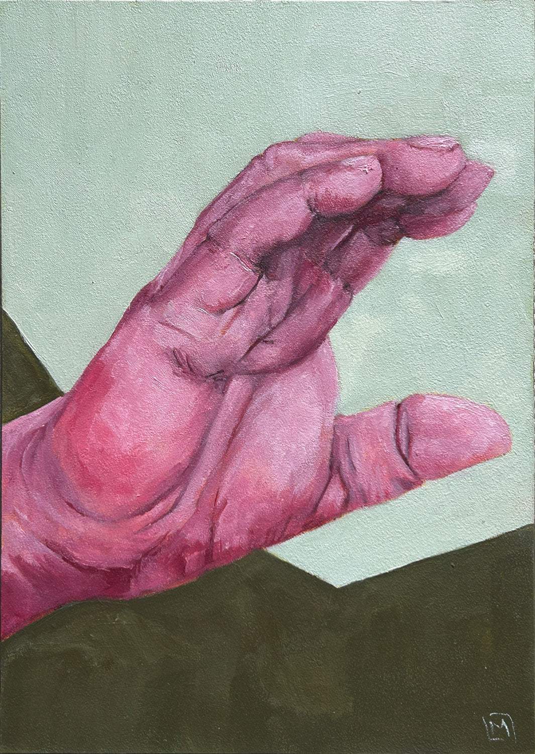 Laurie Landry — Correspondances #3 — original postcard artwork