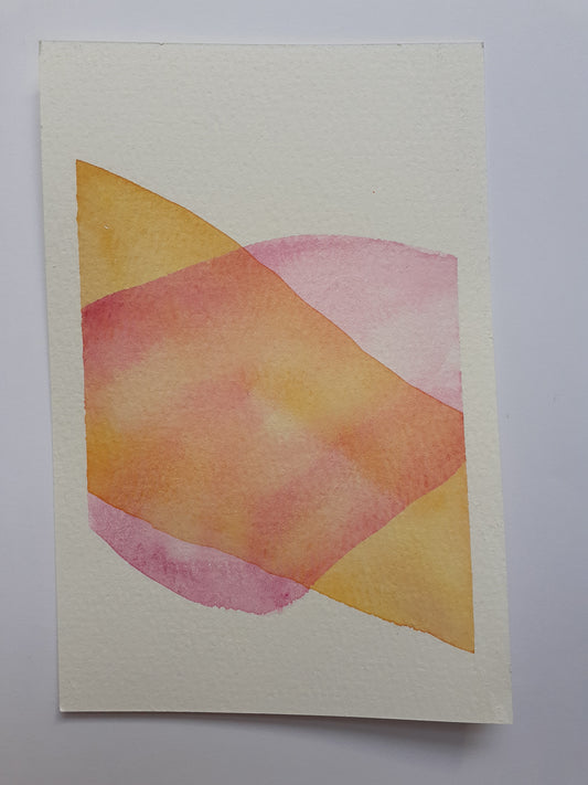 Leonie Kluepfel — Correspondances #3 — original postcard artwork